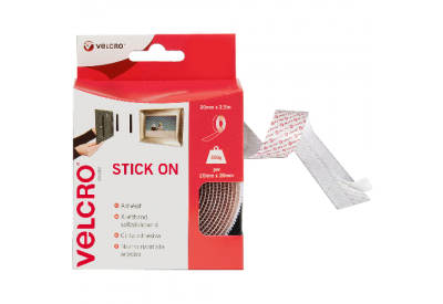 Velcro Stick On Tape (2.5m x 20mm)
